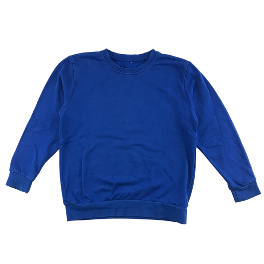 Royal blue sweatshirt school jumper