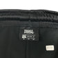 Lonsdale sport joggers 9-10 years black and white panel stripe design