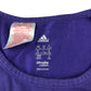 Adidas t-shirt 11-12 years purple short sleeve with logo