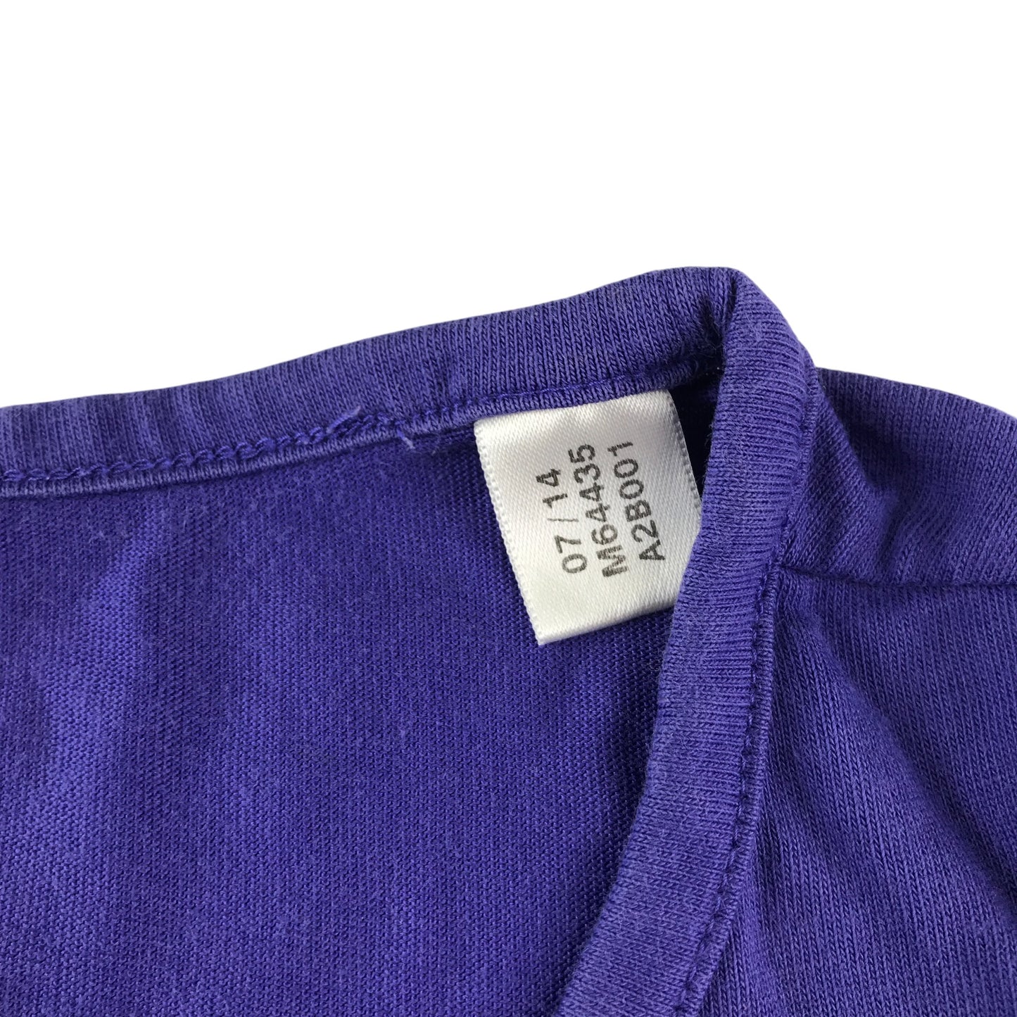 Adidas t-shirt 11-12 years purple short sleeve with logo