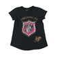 Primark t-shirt 11-12 years black Harry Potter flip sequin Gryffindor and Slytherin cotton