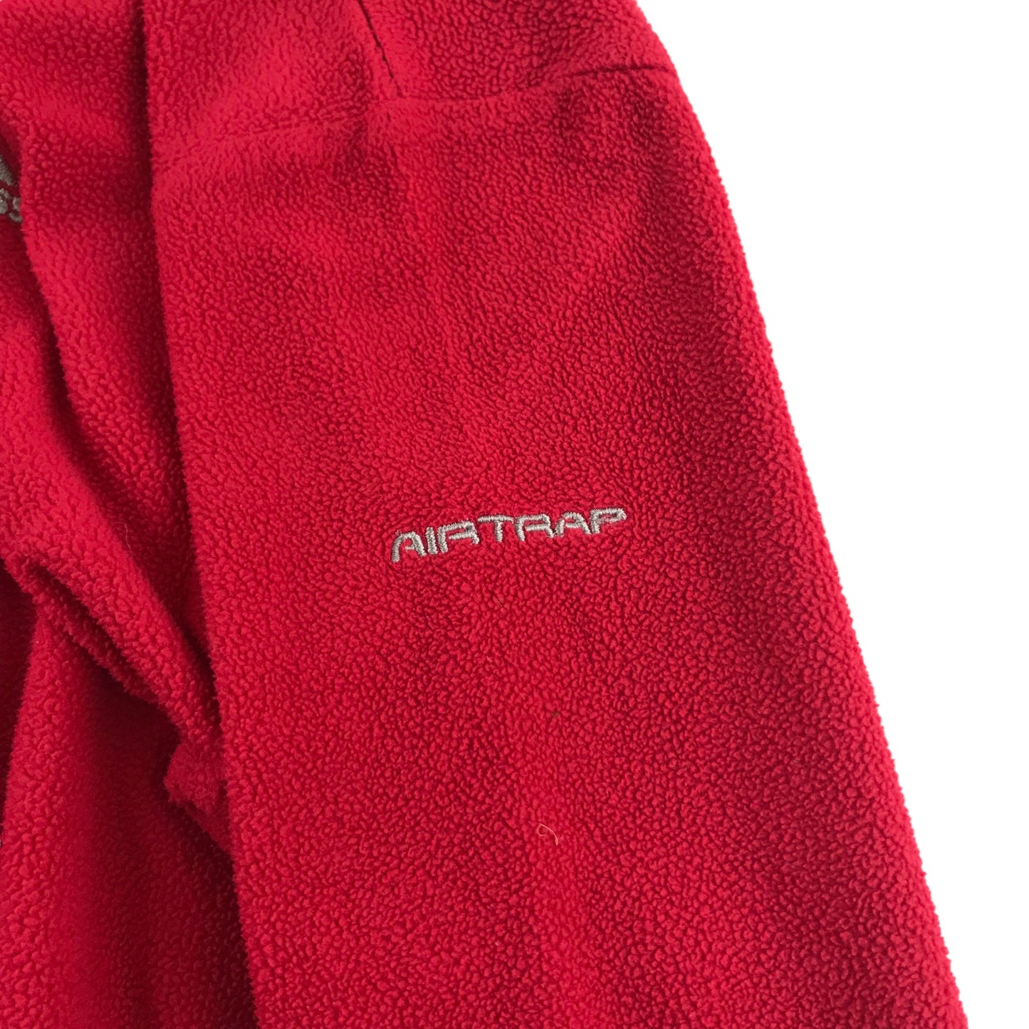 Trespass Fleece Age 9 Red Half Zip