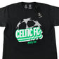 Celtic FC t-shirt 11-12 years black Champions League 2022-23 logo cotton