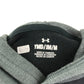 Under Armour hoodie 9-11 years black pullover with grey hood