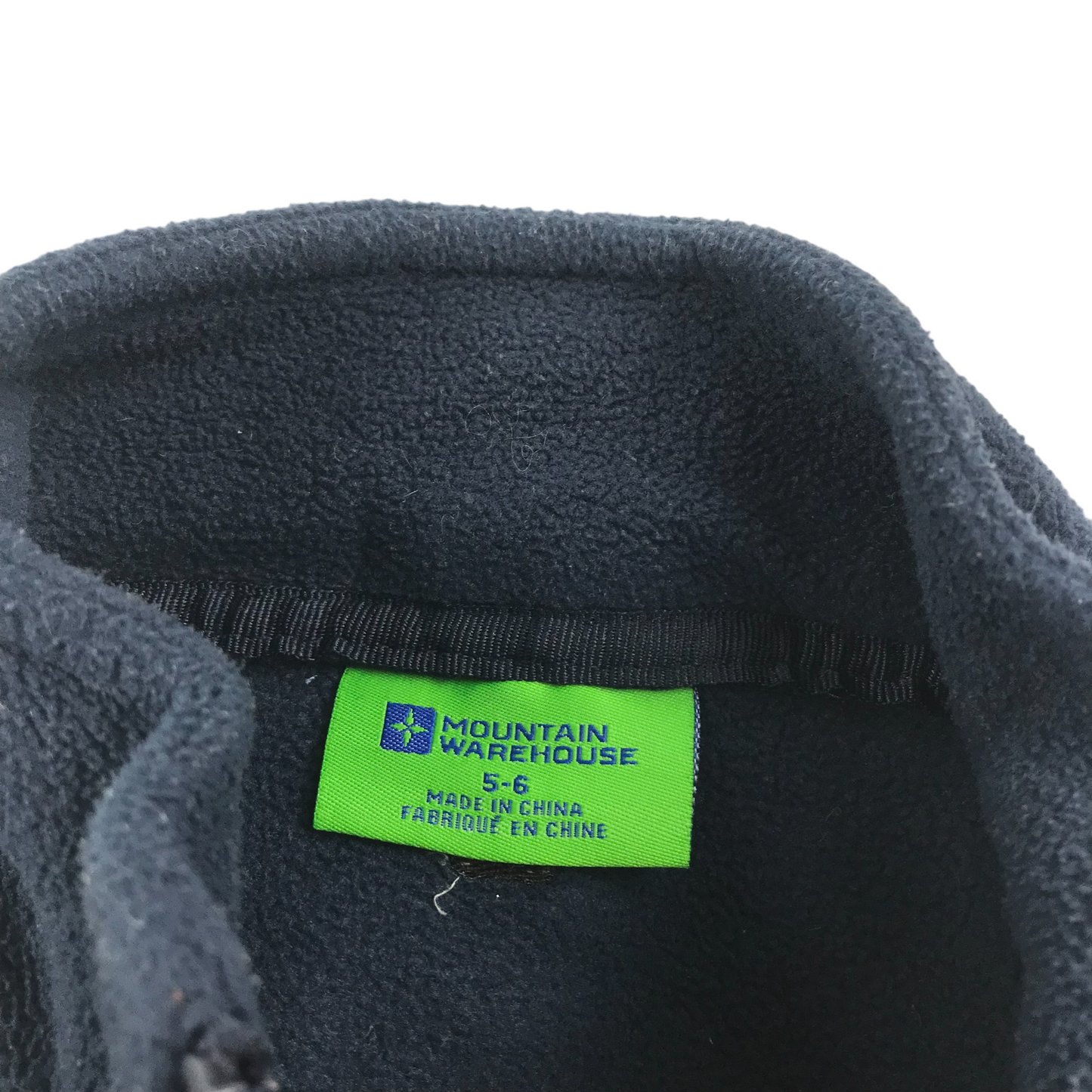 Mountain Warehouse Fleece Age 5 Navy Full Zip