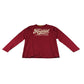Animal t-shirt 13-14 years red long sleeve print cotton