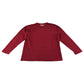 Animal t-shirt 13-14 years red long sleeve print cotton