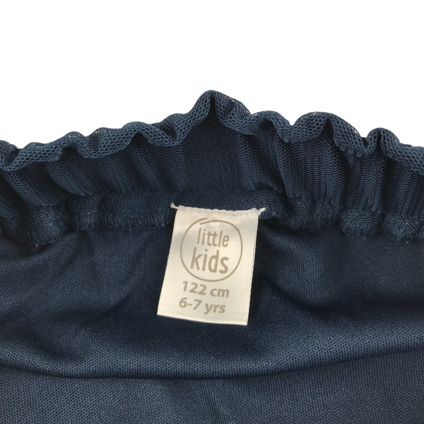 Little Kids skirt 6-7 years navy blue mesh layered
