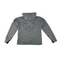 Adidas hoodie 11-12 years grey plain with full zipper