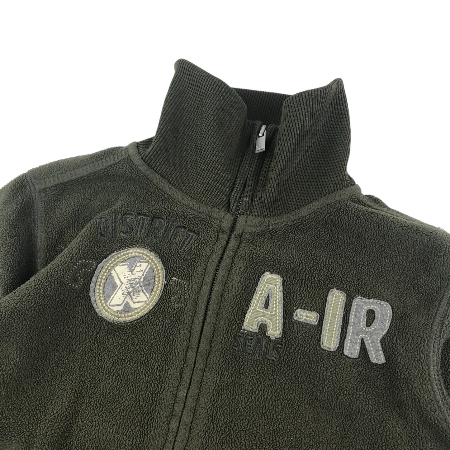 We Fashion size 5 khaki zipped fleece