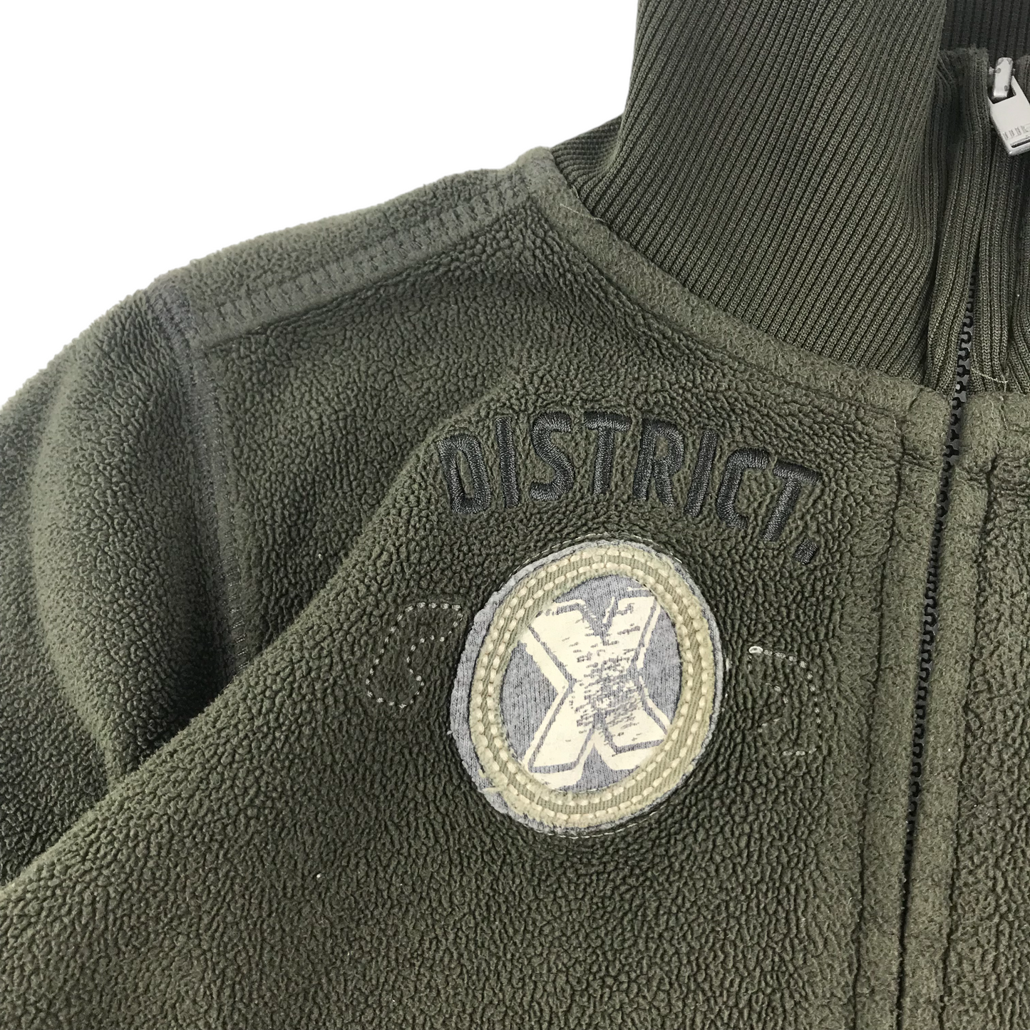 We Fashion size 5 khaki zipped fleece