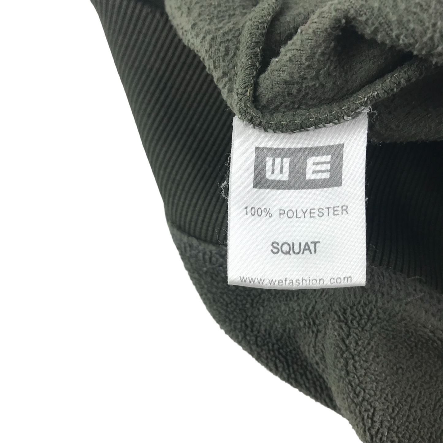 We Fashion size 5 khaki zipped fleece