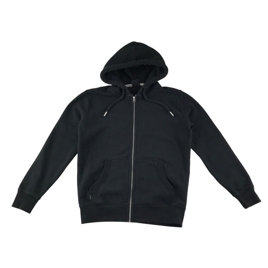 Superdry hoodie men's size M black full zipper