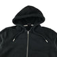 Superdry hoodie men's size M black full zipper