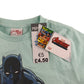 PEP&Co T-Shirt Age 7 Light Blue Short Sleeve Black Panther Graphic