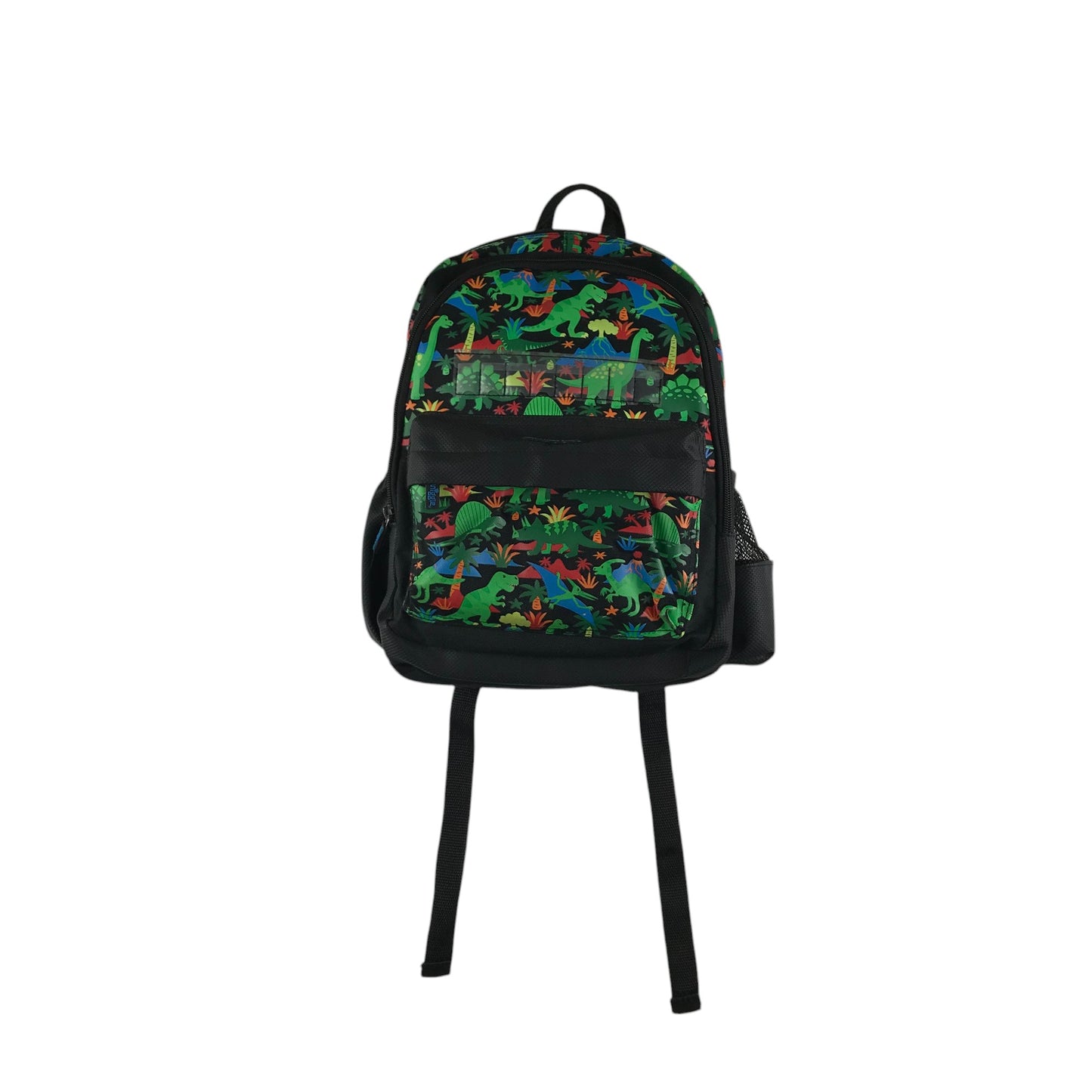 Smiggle small rucksack green and black dinosaurs