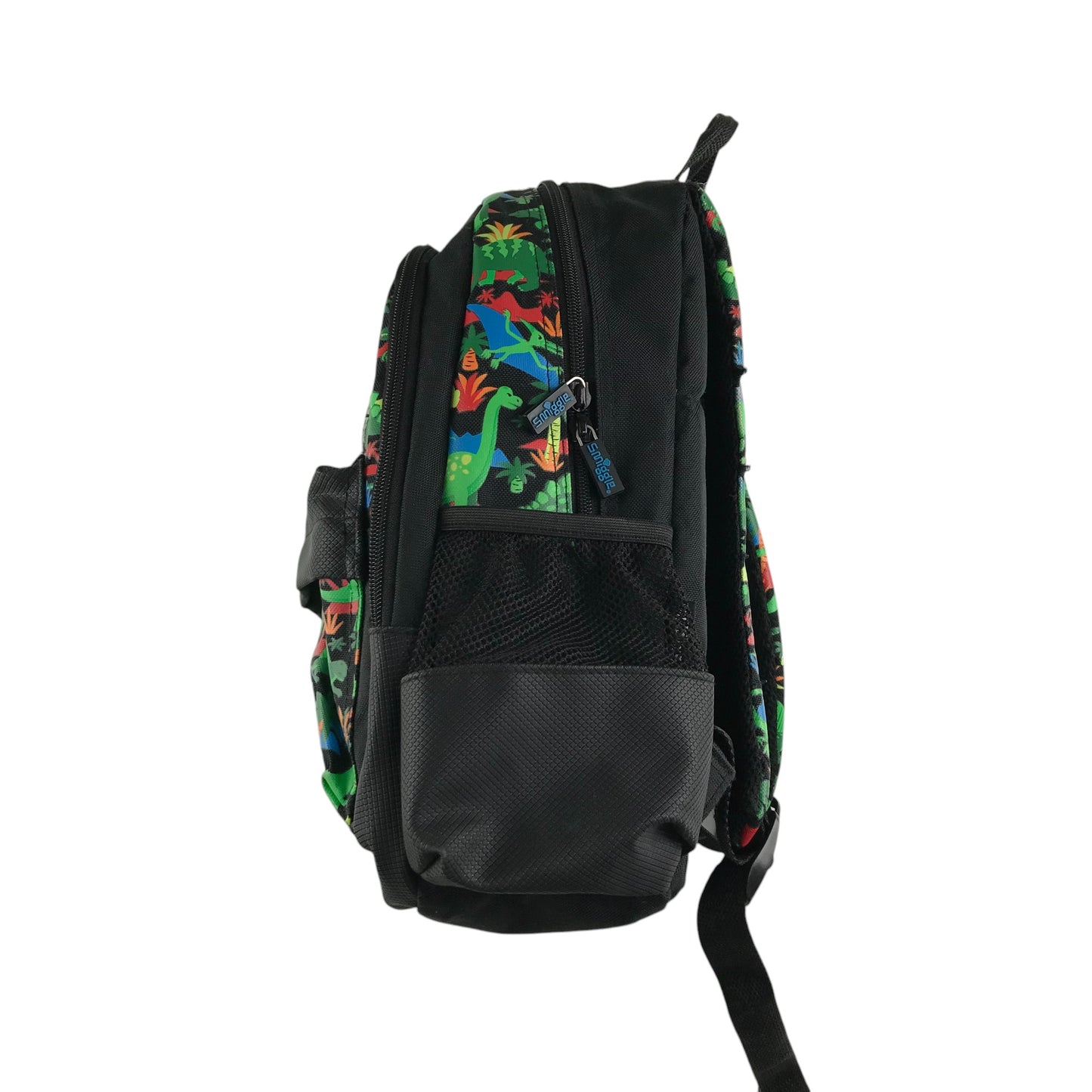 Smiggle small rucksack green and black dinosaurs