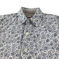 Monsoon shirt 4-6 years white and blue floral print pattern