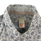 Monsoon shirt 4-6 years white and blue floral print pattern
