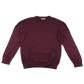 Burgundy v-neck school jumper