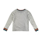 Boden t-shirt 9-10 years white and multicolour long sleeve cotton