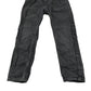 H&M trouser 6-7 year grey plain corduroy pull-on slim fit adjustable waist cotton