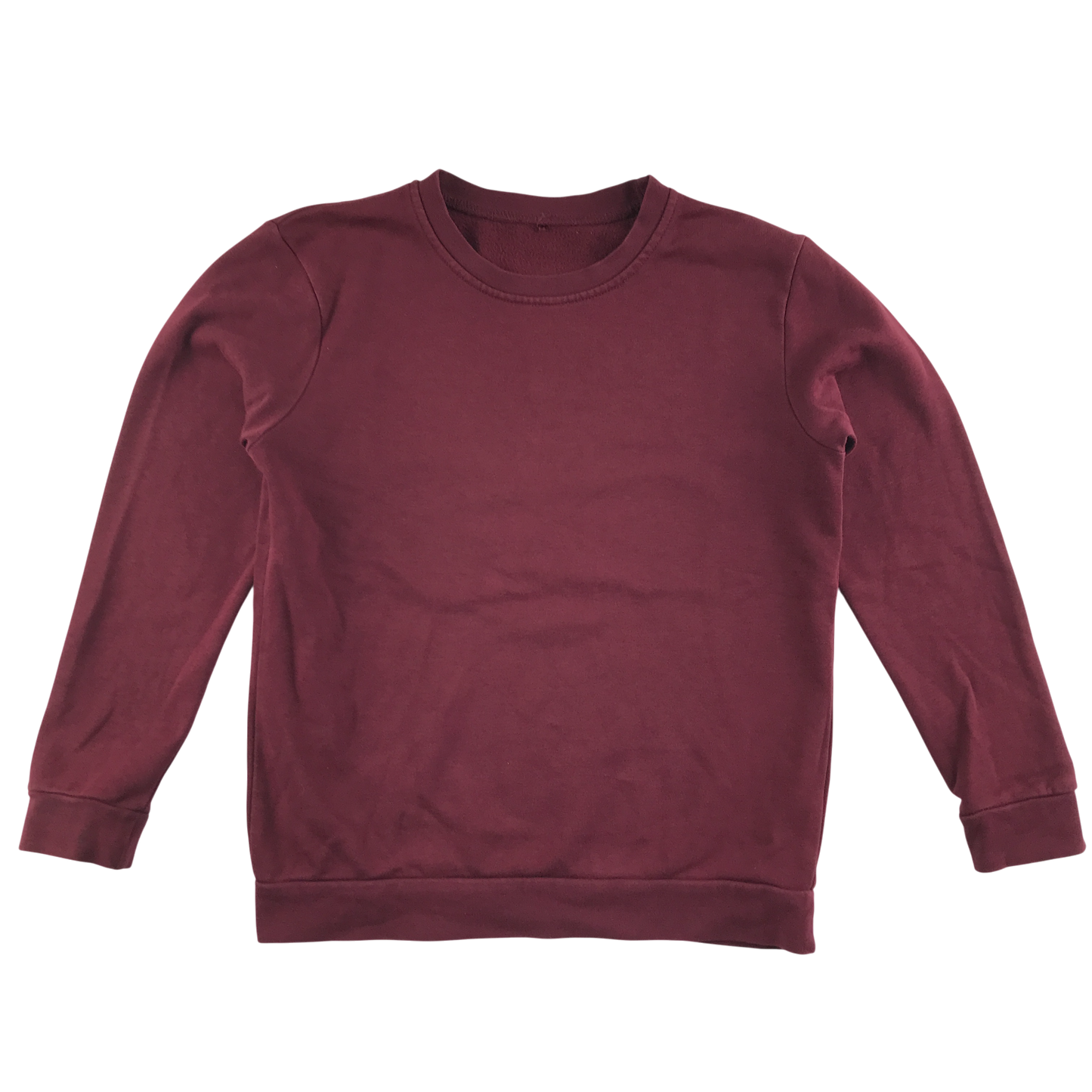 Burgundy sweatshirt school jumper