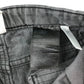 H&M trouser 6-7 year grey plain corduroy pull-on slim fit adjustable waist cotton