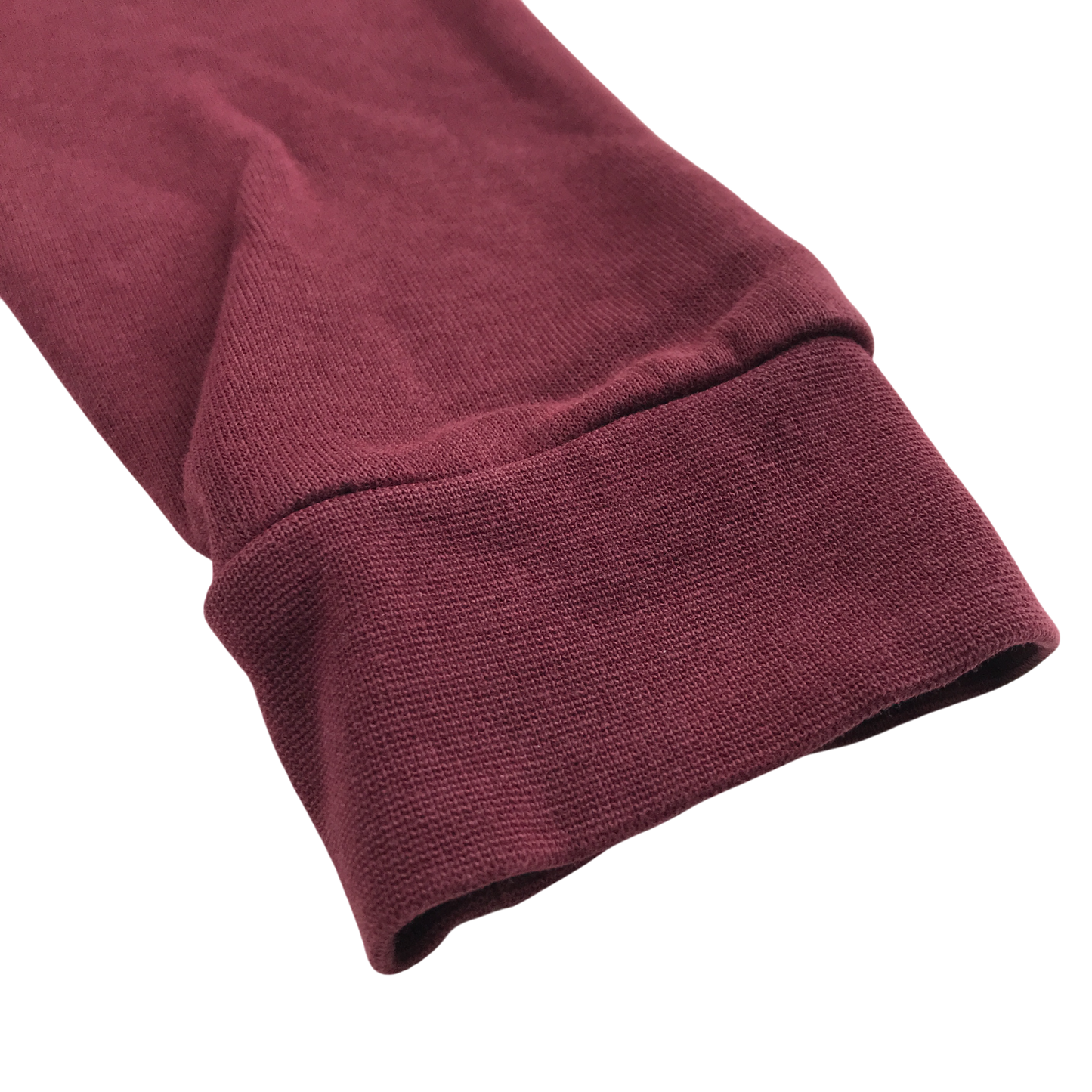 Burgundy sweatshirt school jumper