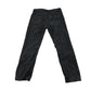 H&M trouser 6-7 year grey plain corduroy pull-on slim fit adjustable waist cotton