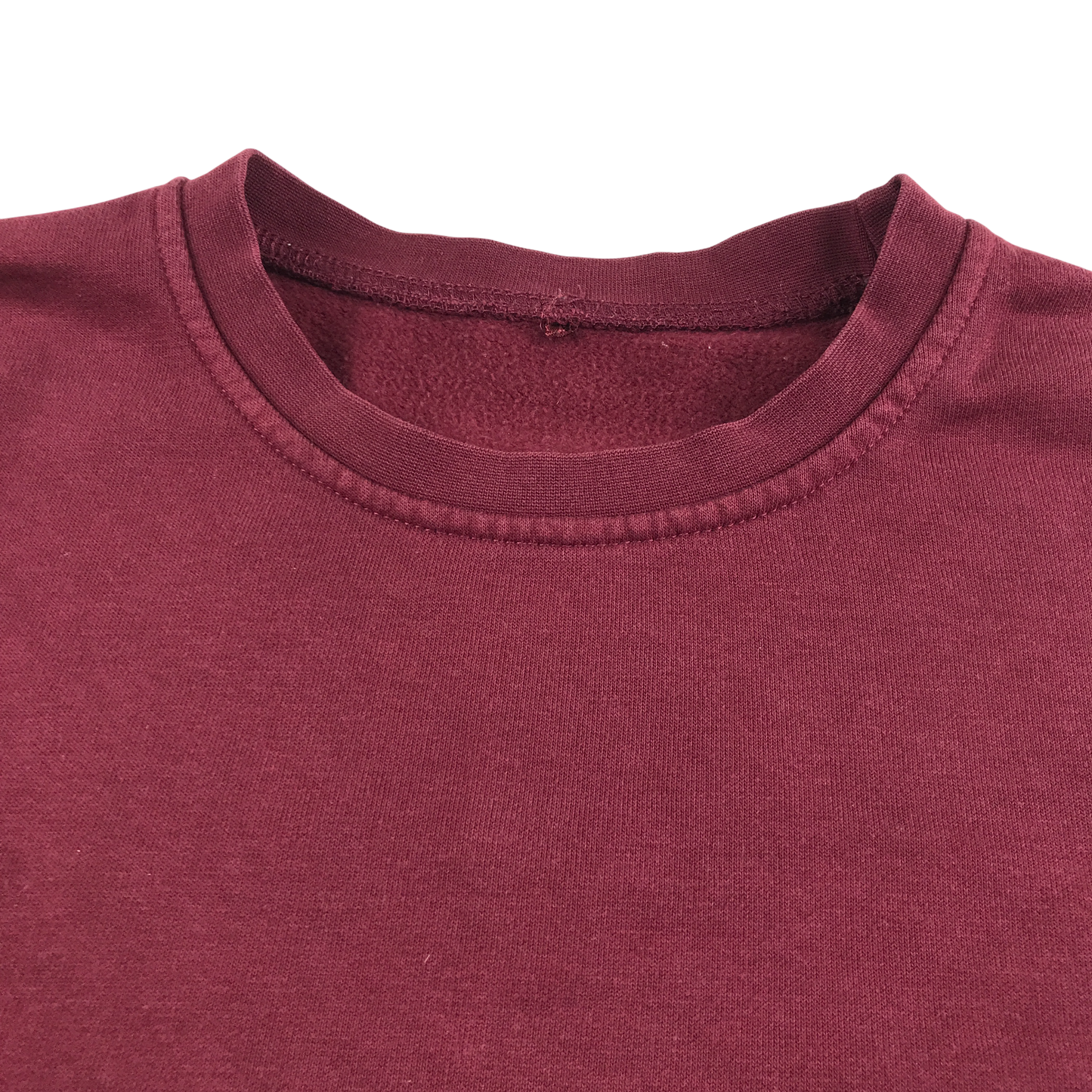Burgundy sweatshirt school jumper