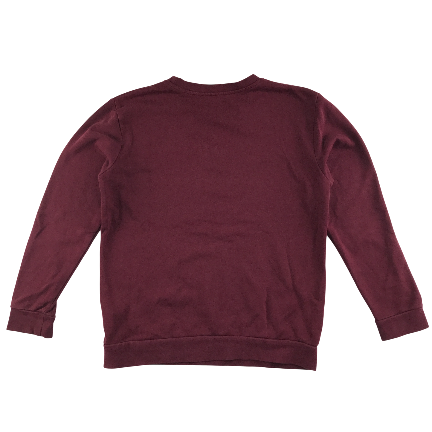 Burgundy sweatshirt school jumper