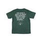Uniqlo t-shirt 9-10 years green Peanuts print text cotton