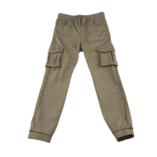 Tu trouser 6-7 year beige pull-on cargo style