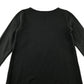H&M dress 6-8 years charcoal grey long sleeve A-line jersey with sequins