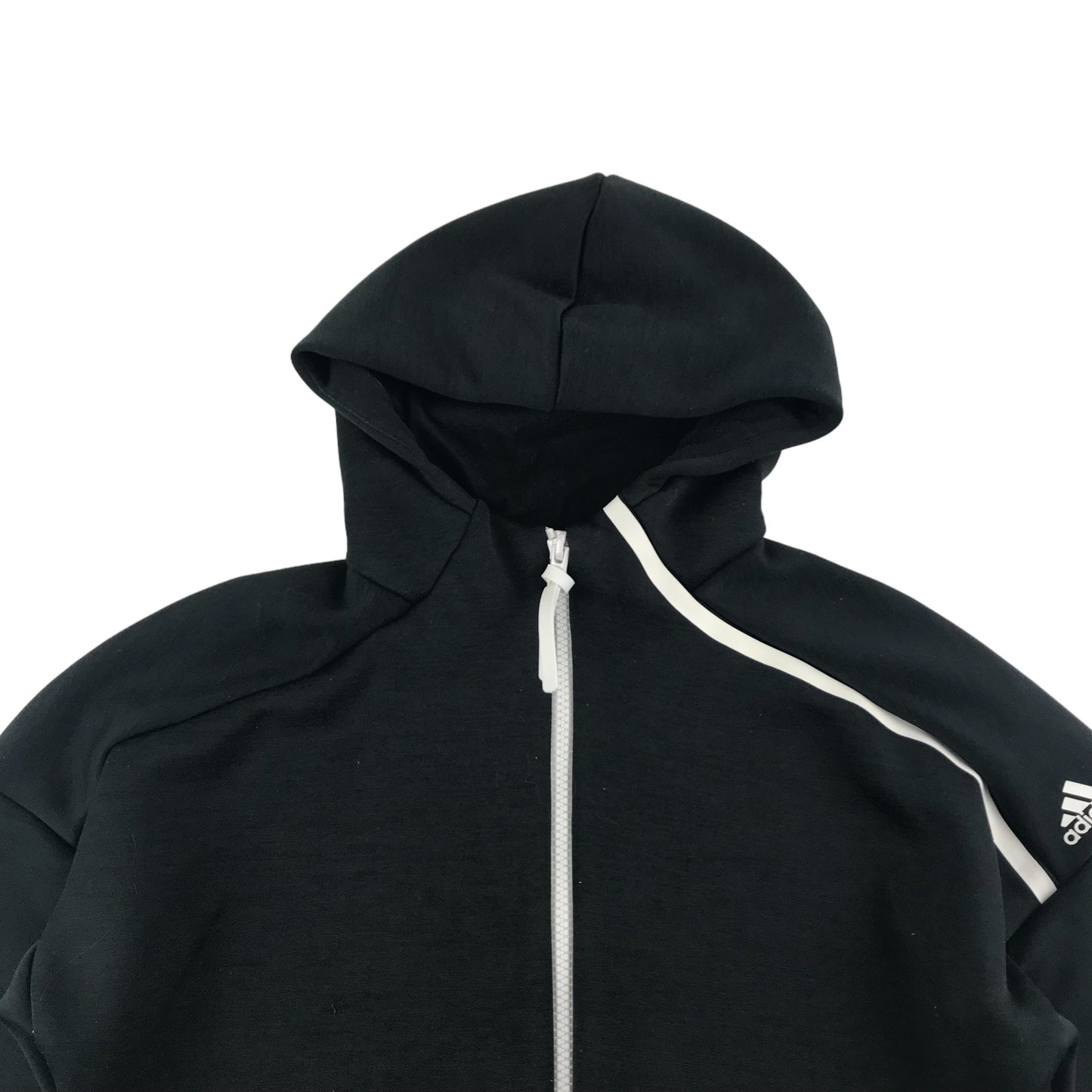 Adidas Hoodie Age 11 Black Full Zipper