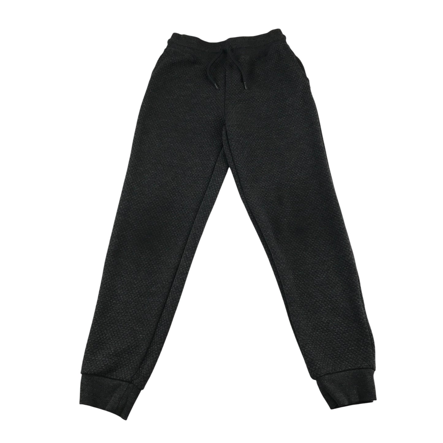 Primark joggers 8-9 years dark grey plain elasticated waist