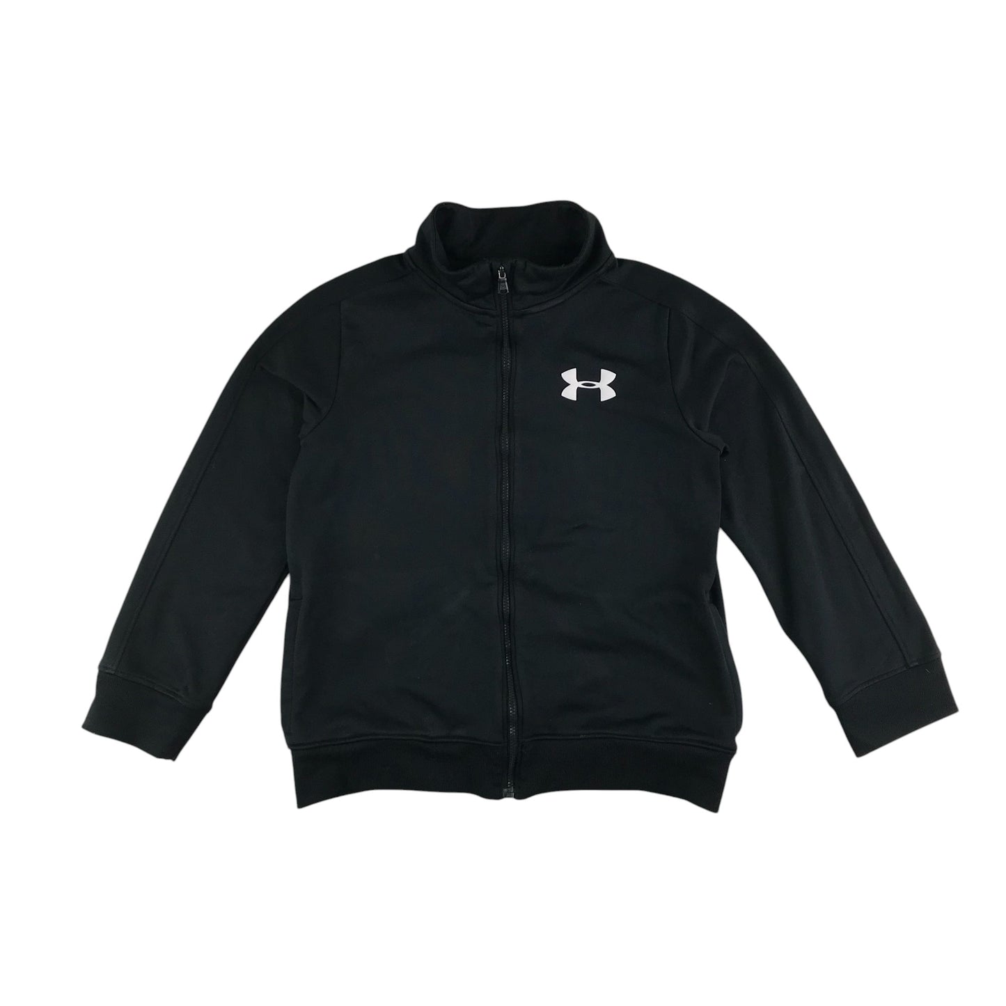 Under Armour sweater 8-9 years black long sleeve full zipper