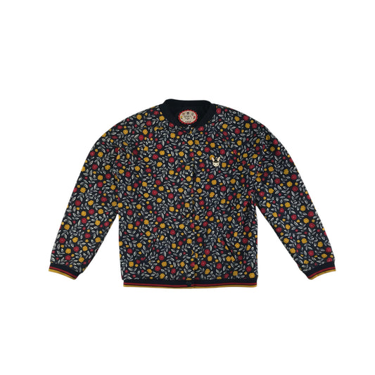 Sargent Major sweater 6-7 years navy red and yellow floral bomber jacket