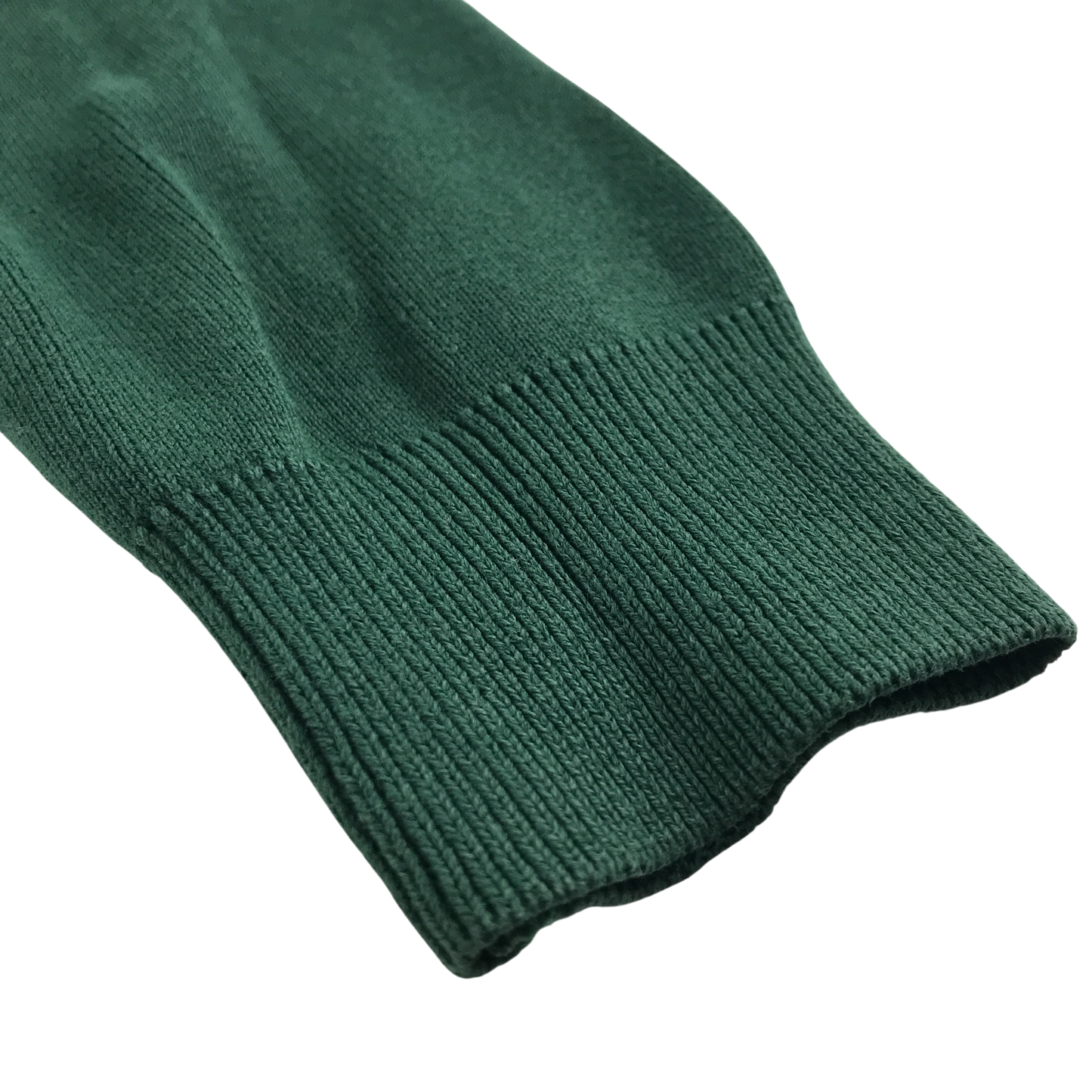 Green girls with pockets school cardigan