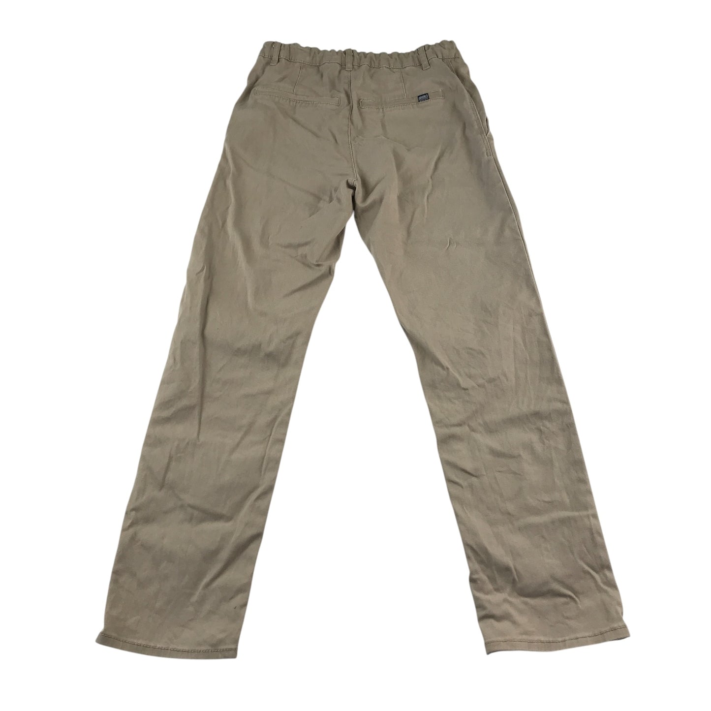 H&M trouser 12-13 year beige pull-on slim fit adjustable waist