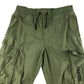 H&M trouser 12-13 year khaki pull-on jogger cargo style cotton