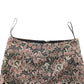 Topshop skirt women UK 8 grey and pink lace layered mini length