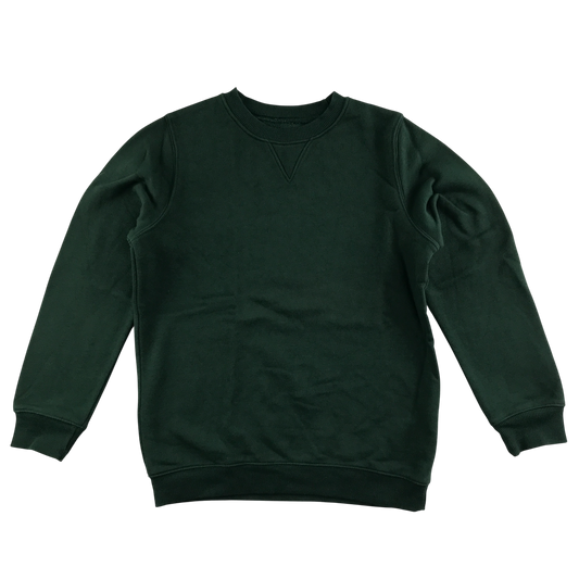 Green sweatshirt school jumper