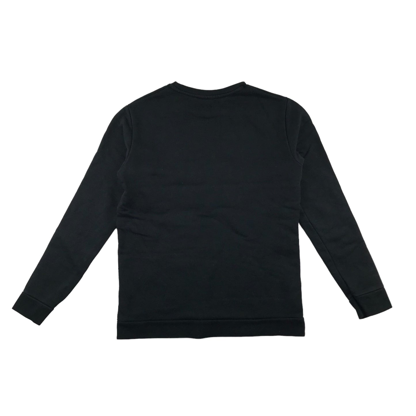 River Island sweater 11-12 years black pullover with small logo cotton