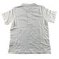 White school polo shirt