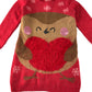 Tu festive dress 8-9 years red knitted jumper dress