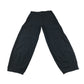 Monki trouser woman's size XS year black plain cotton