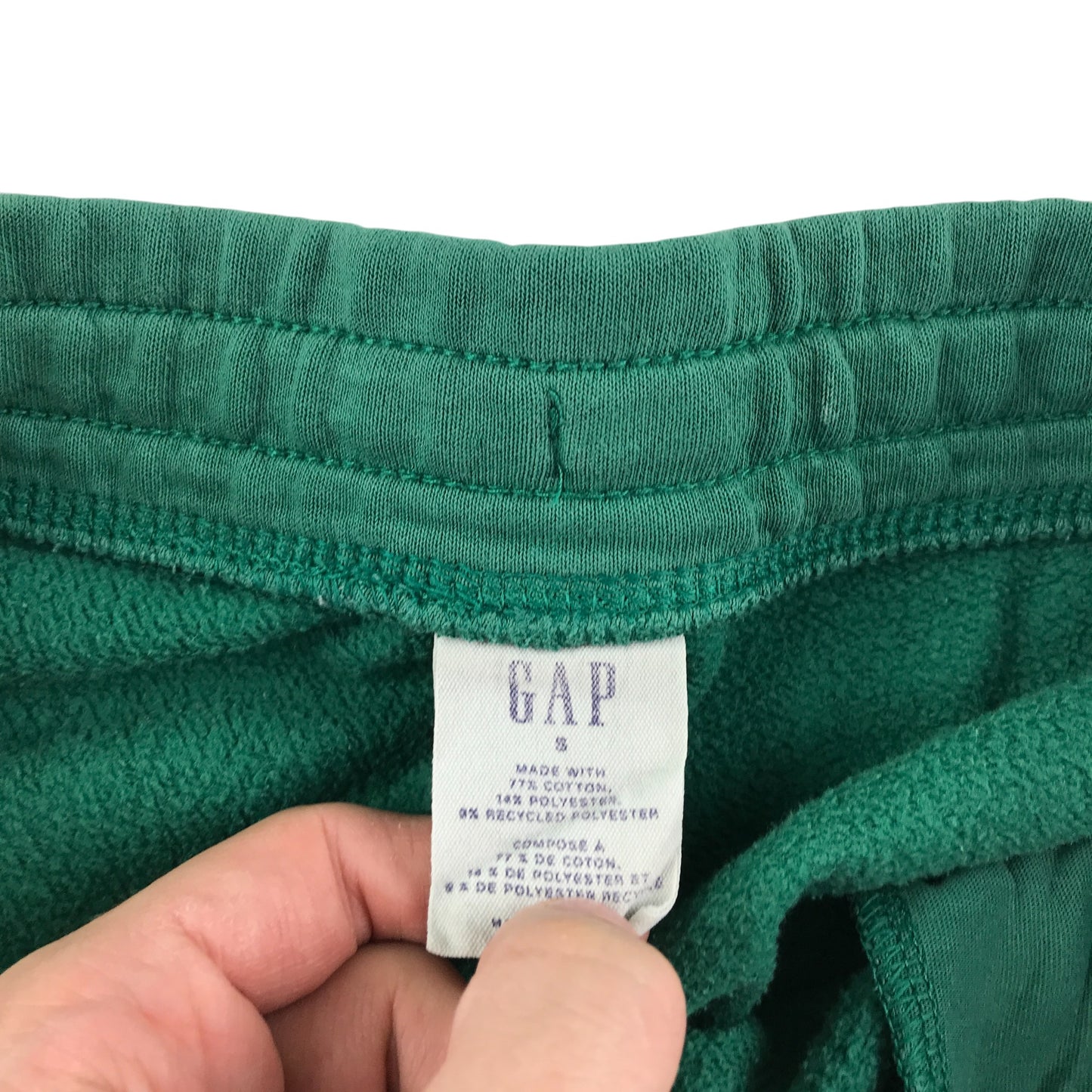 GAP joggers woman's size S turquoise blue elasticated waist