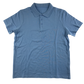 Light blue unisex school polo shirt